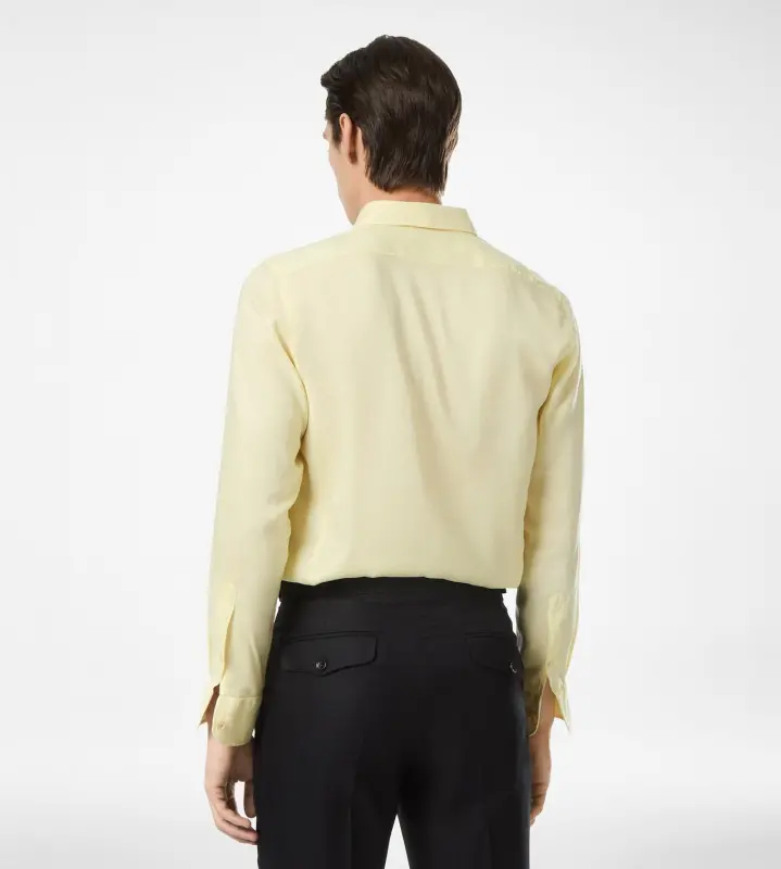 FLUID GABARDINE SLIM FIT SHIRT online